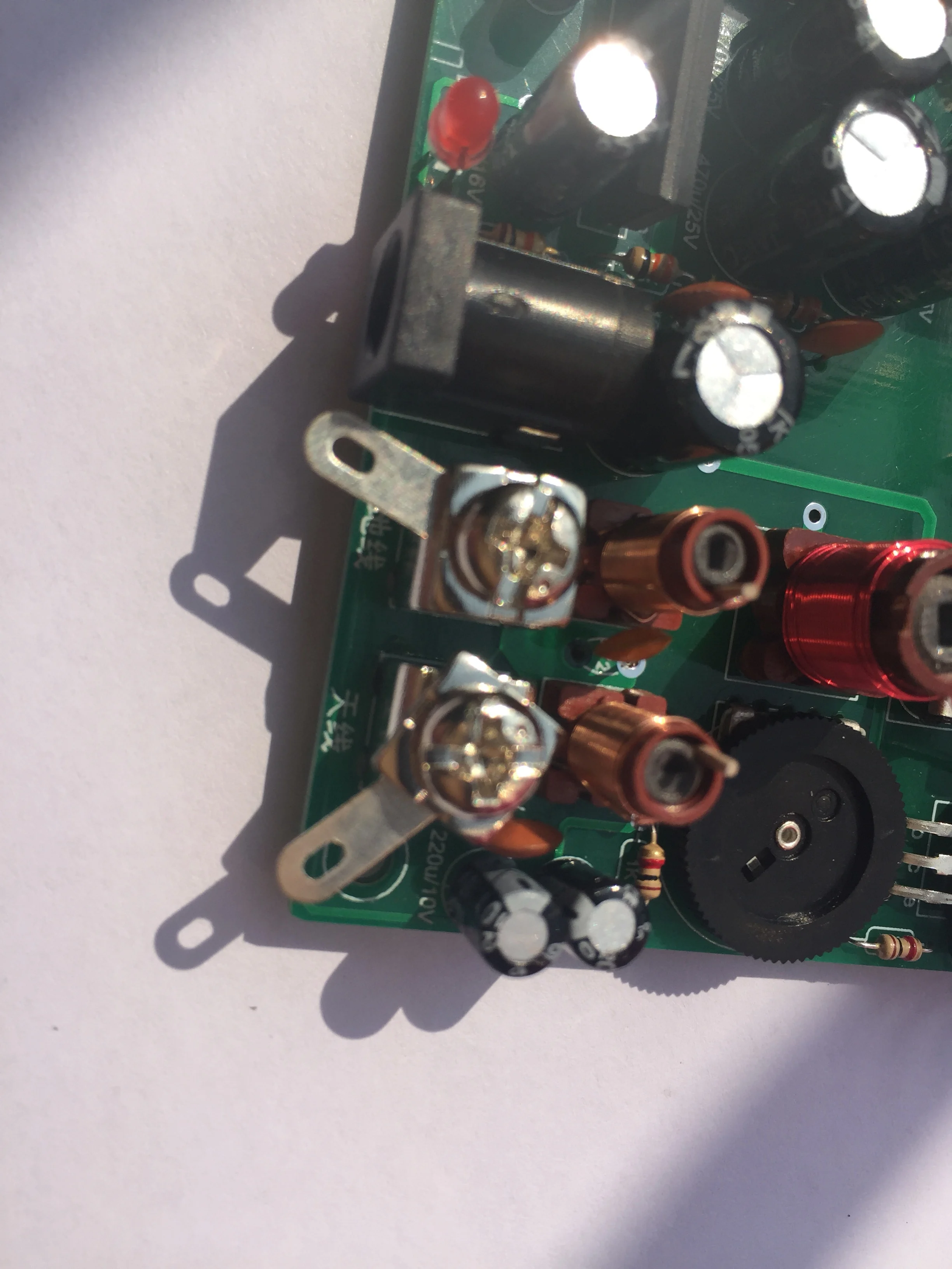 Радио экспериментальный Средний волновой передатчик AM 530 1600 кГц|Соединители| |