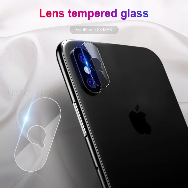VEVICE Защита от царапин Закаленное стекло HD объектив пленка для iPhone X XS MAX XR 7 8 Plus