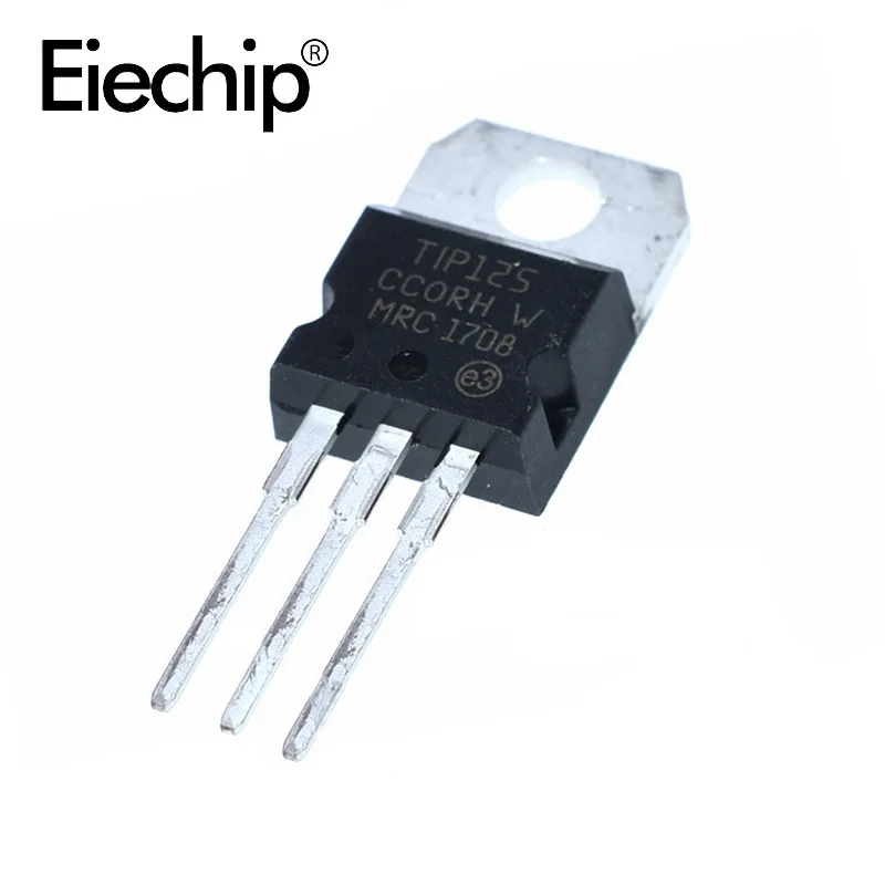 

10PCS TIP125 TO-220 5A 60V Darlington tube power tube triode bipolar transistor new and original IC