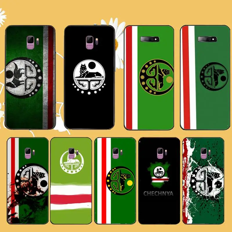 

Chechnya National flag Phone Case For Samsung galaxy A S note 10 12 20 32 40 50 51 52 70 71 72 21 fe s ultra plus