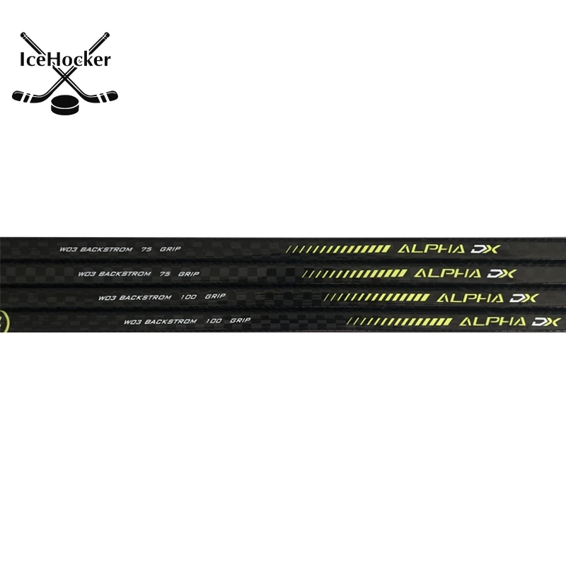 Популярные Стильные клюшки для хоккея с шайбой Alpha DX W03 Flex 75/100 полностью пустые из