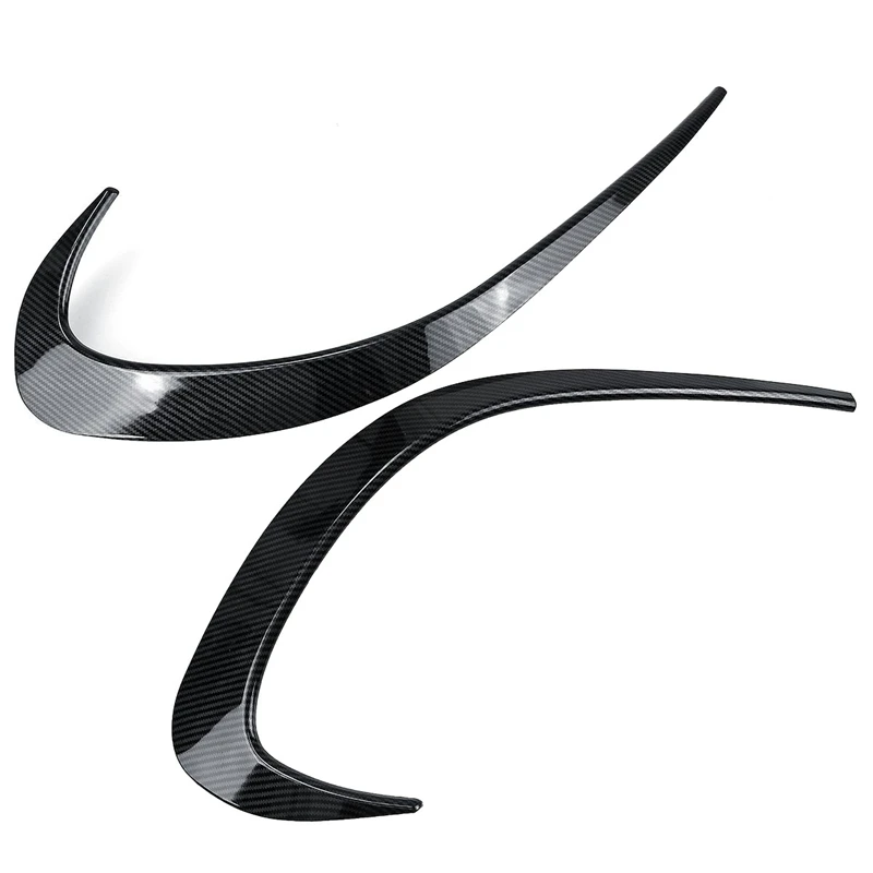 Разветвитель переднего бампера из углеродного волокна спойлер для Mercedes Benz W117 CLA45