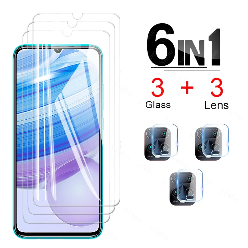 

Front Lens Glass on for Xiaomi Mi 10X Pro 5G Poco X3 M3 Pro NFC F3 GT Screen Protectors Film Redmi 9i 9A Sport Activ 9T Power