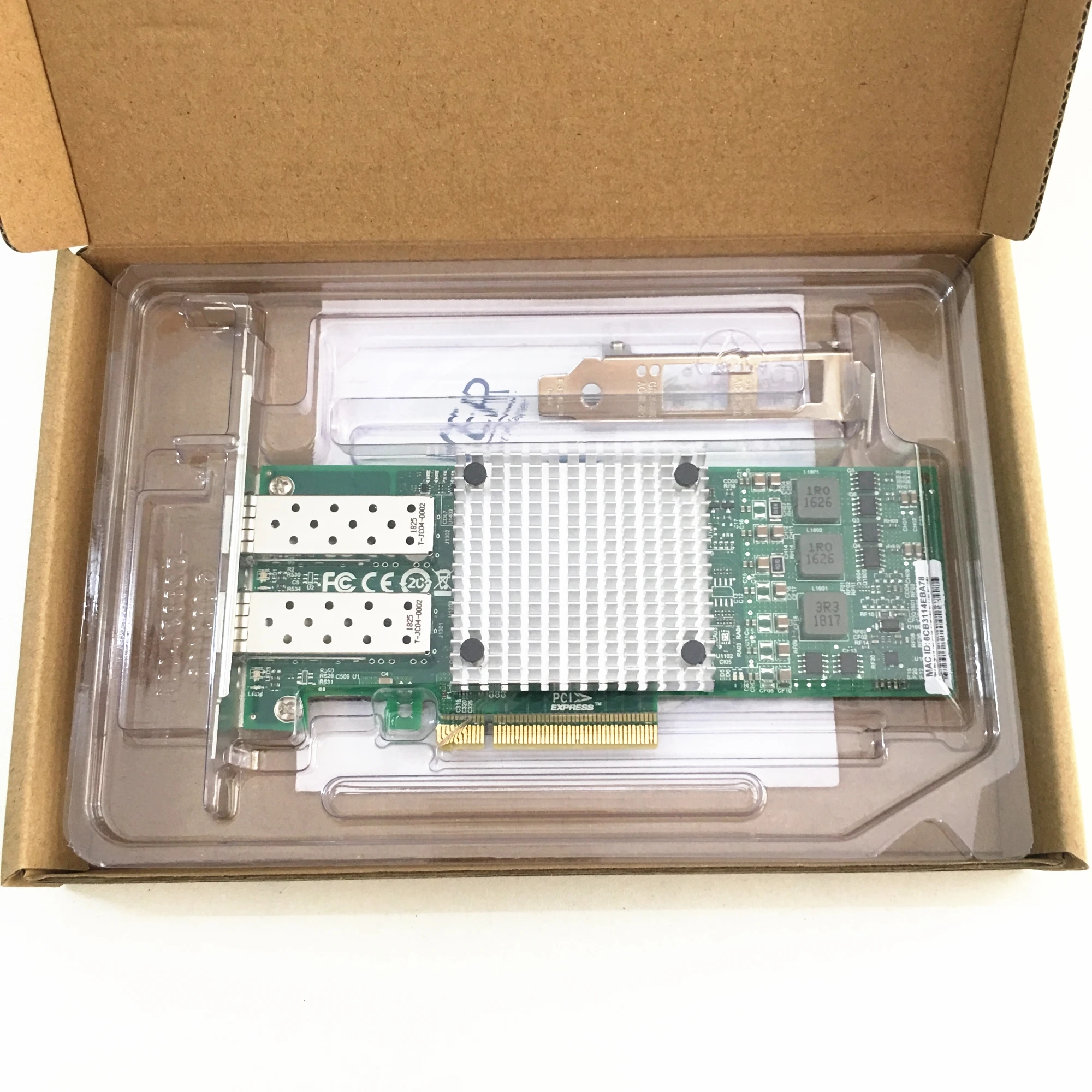 Китай OEM Блок BCM57810S 10 Гб двойной порт SFP+ PCIe x8 Ethernet конвергентный сетевой адаптер OEM