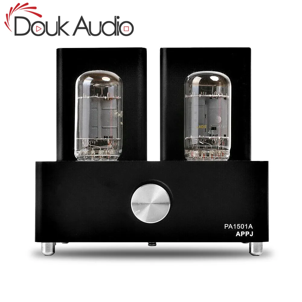 Douk Аудио Мини Вакуумный ламповый усилитель аудио Hifi стерео Настольный усилитель мощности