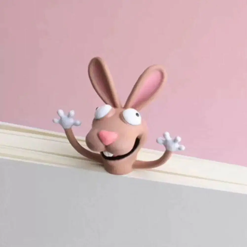 1 шт. 3D стерео мультфильм животных закладки ПВХ оригинальный милый кот Kawaii Сделай