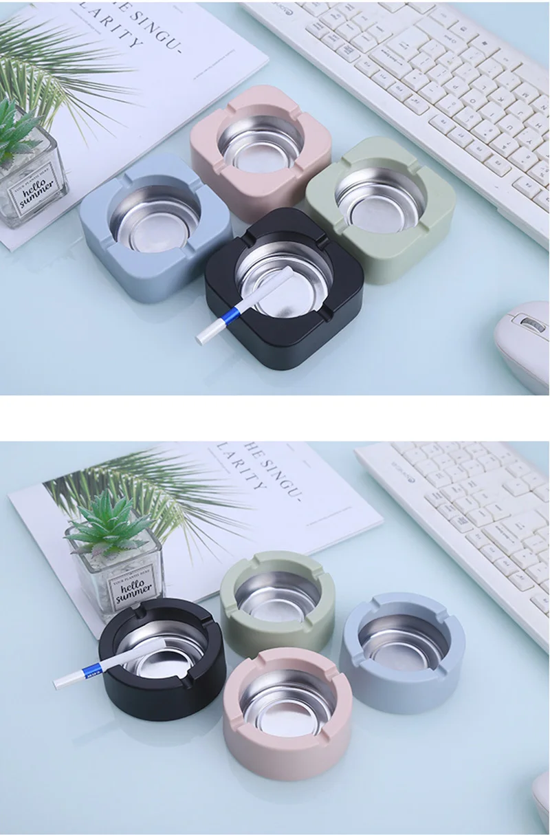 Новая креативная пепельница для дома Личность офис гостиная спальня 4 табачная