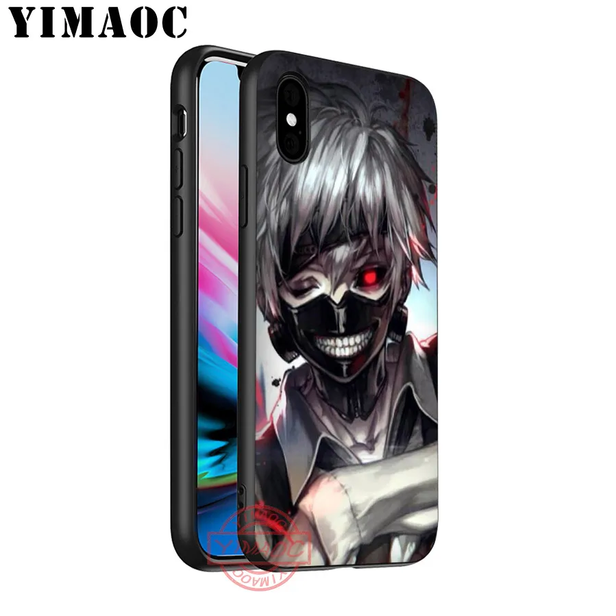 Мягкий силиконовый чехол для телефона YIMAOC с аниме Токийский Гуль iPhone 5 5S SE 6 6S 7 8 Plus