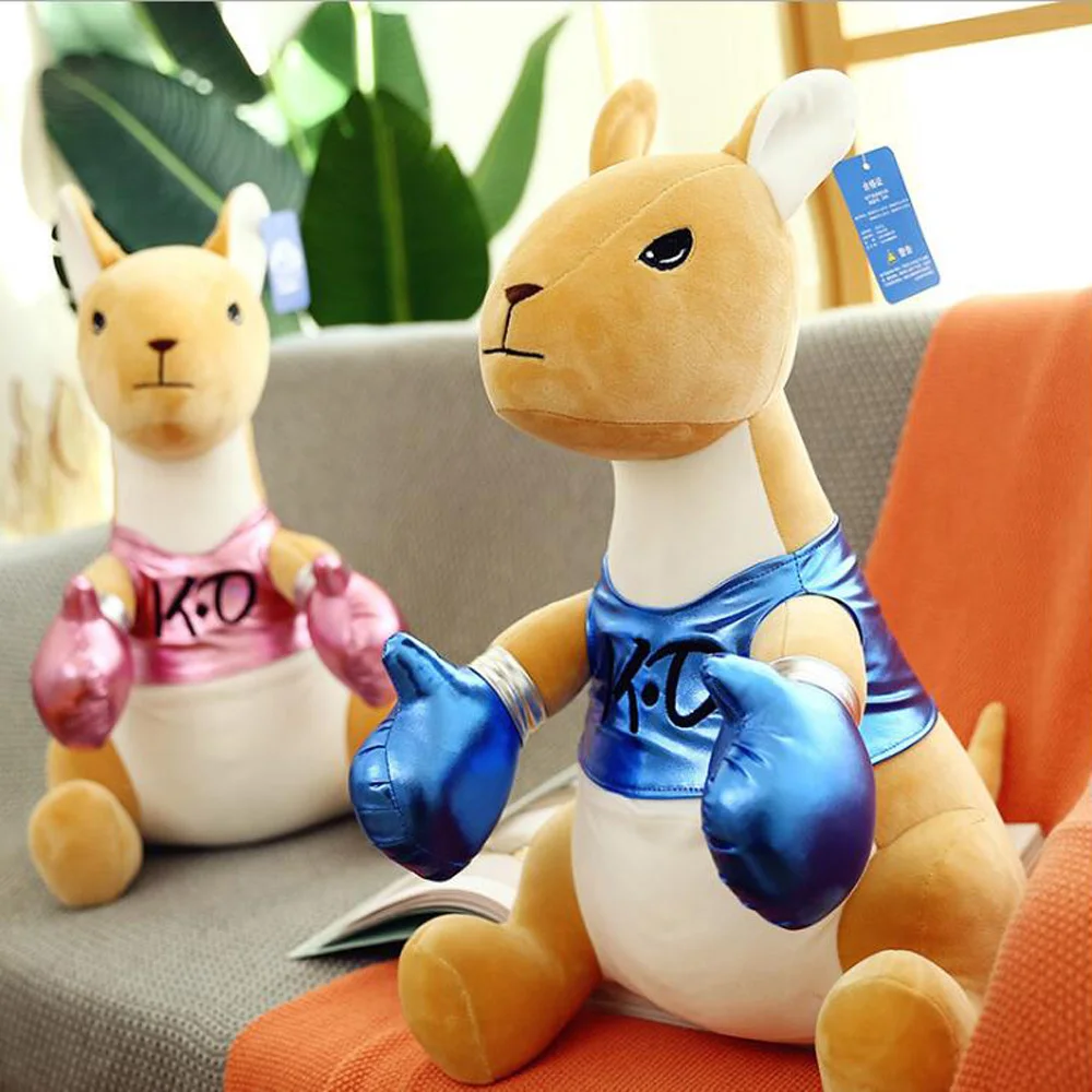 

Детская плюшевая игрушка-кенгуру для бокса, подарок на день рождения