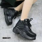 Лидер продаж 2021, брендовая модная женская обувь с оригинальным дизайном MOON CITY, повседневная обувь с увеличенной толстой подошвой