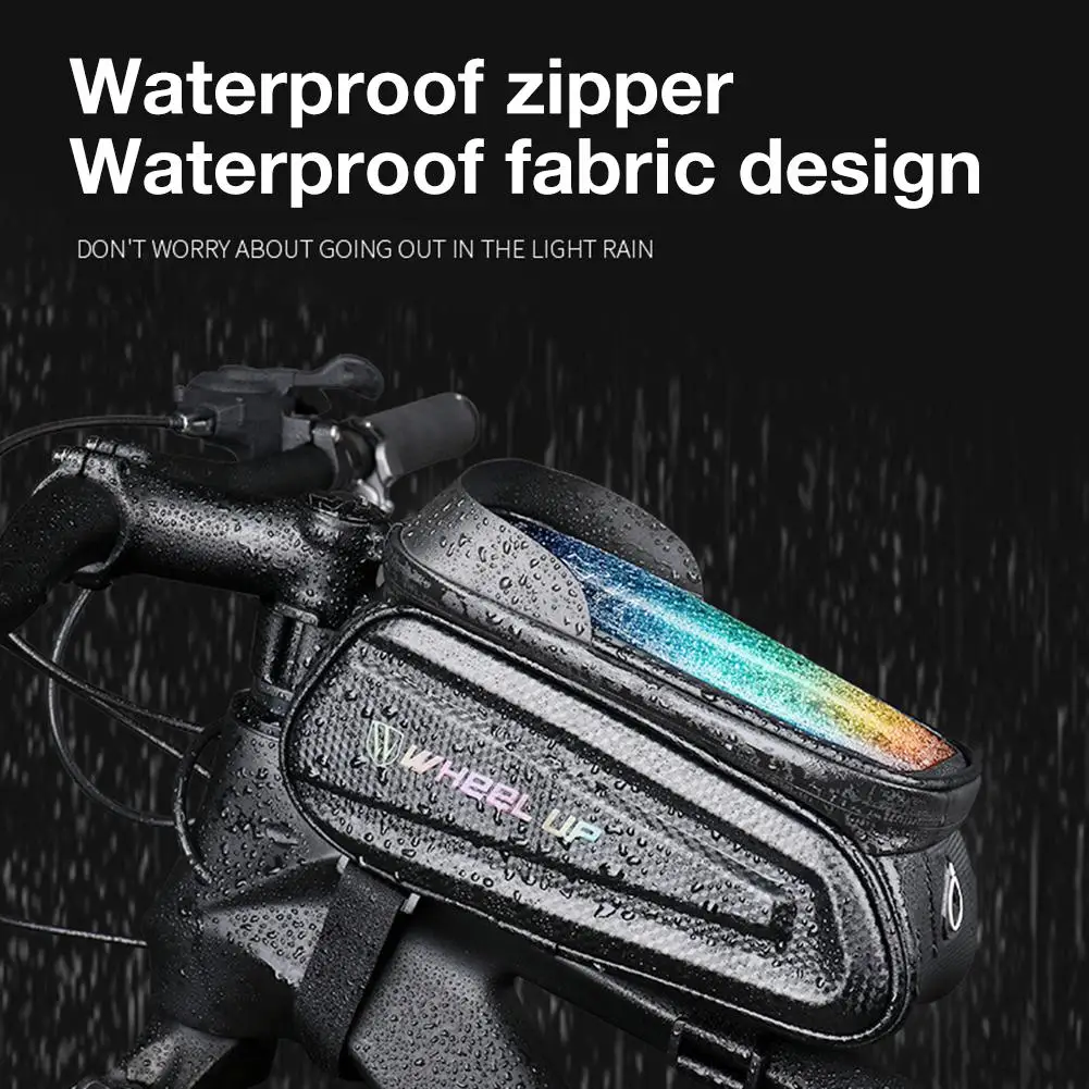 Водонепроницаемая сумка на раму для горного велосипеда вместительный