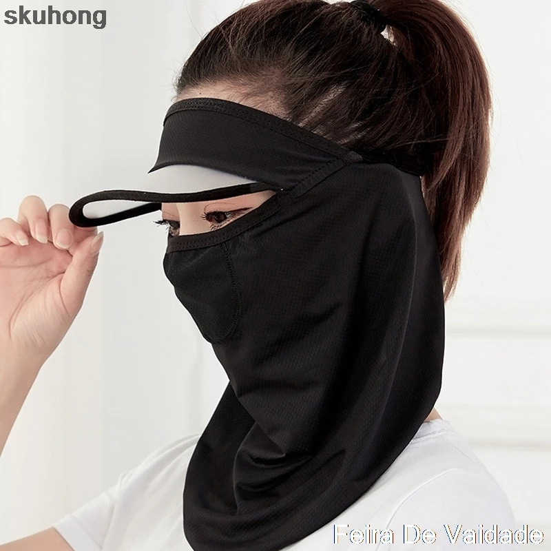 

Sun Hat Women's Summer Version Anti-uv Electric Car Big Top Hat Can Be Disassembled Hat Empty Top With Neck Protection