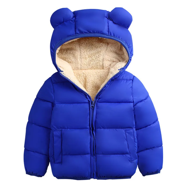 Christmas Warm Winter Baby Girls Boys Fleece Coat Children Clothing Thick Jacket For Girls Coat 1 2 4 6 Years Boys Clothes