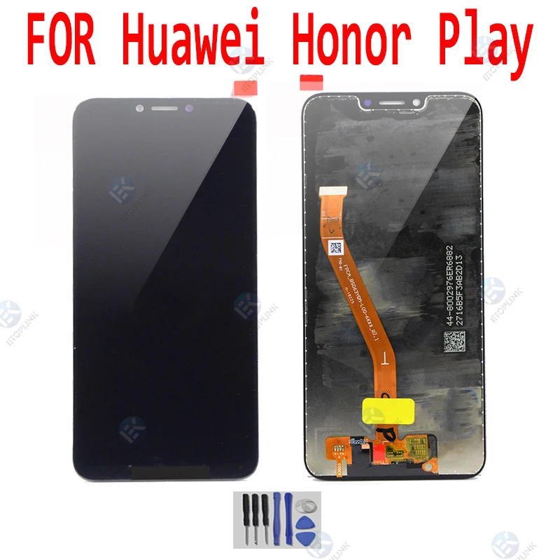 ЖК дисплей для Huawei Honor Play LCD с рамкой в сборе 6 3 &quotдля COR L29 сенсорный экран Запасные