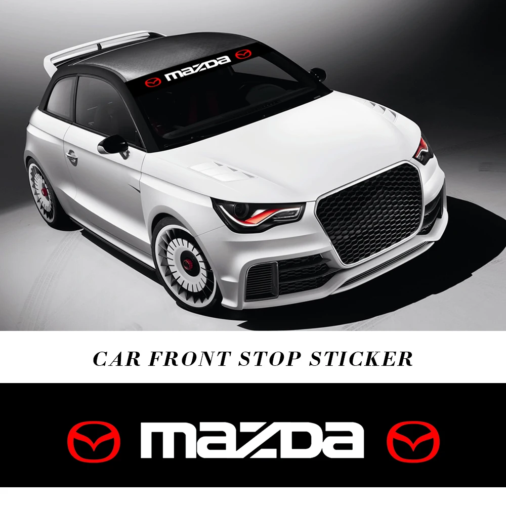 

Car Windshield Stickers Auto Exterior Sun Protection Sticker For Car Mazda 2 3 5 6 2017 CX-4 CX-5 CX-7 CX-9 CX-3 CX 5
