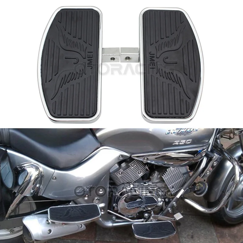 

Motorcycle Front/Rear Floorboards Footboards Foot Pegs For Yamaha Dragstar V-Star XVS400 XVS650 1988-2013 2009 2010 2011 2012