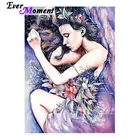 Набор для алмазной мозаики с девушкой, 4Y1043