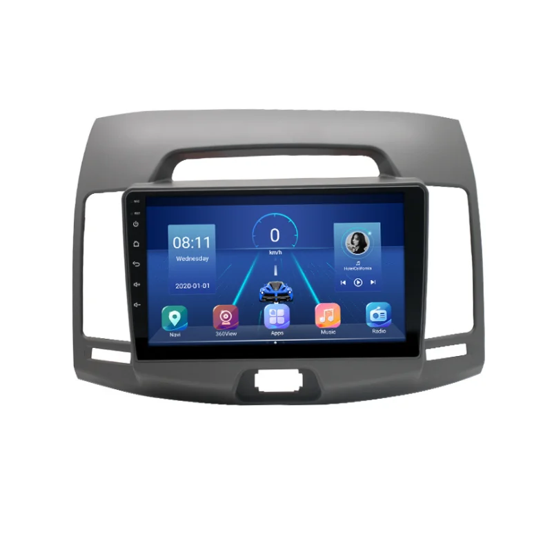 

Android 9,0 8-ядерный автомобильный DVD мультимедийный плеер для Hyundai Elantra 4 HD 2006-2011 GPS Радио стерео 4 + 64G Аудио BT видео