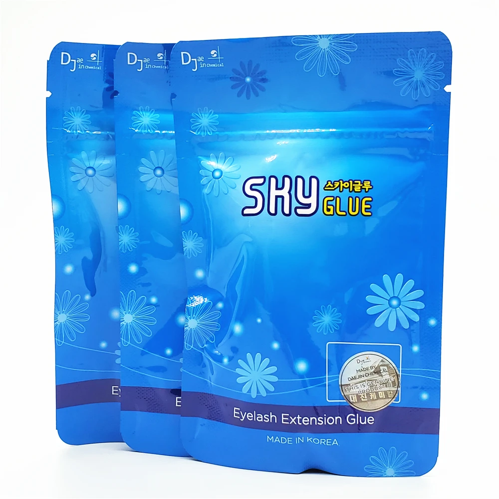 3 бутылки самый быстрый Корея небо клей для наращивания ресниц красная крышка 1-2s