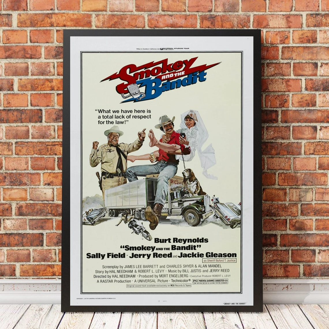 

Постер классического фильма Smokey And The Bandit, художественные принты на холсте, украшение для дома, настенная живопись (без рамки)