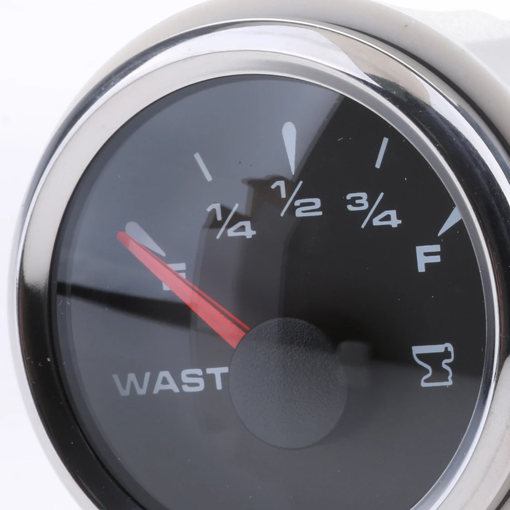 Морская Лодка яхта канализация черный бак для воды измеритель уровня 9 32 в 52