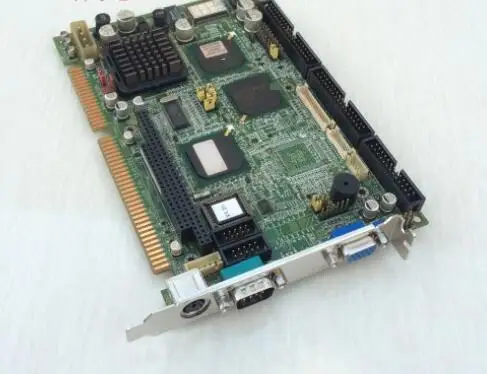 PCA-6751 B1 Безвентиляторная промышленная материнская плата ISA Half-Size CPU Card PICMG1.0 Без LAN с ОЗУ PC104 включена.