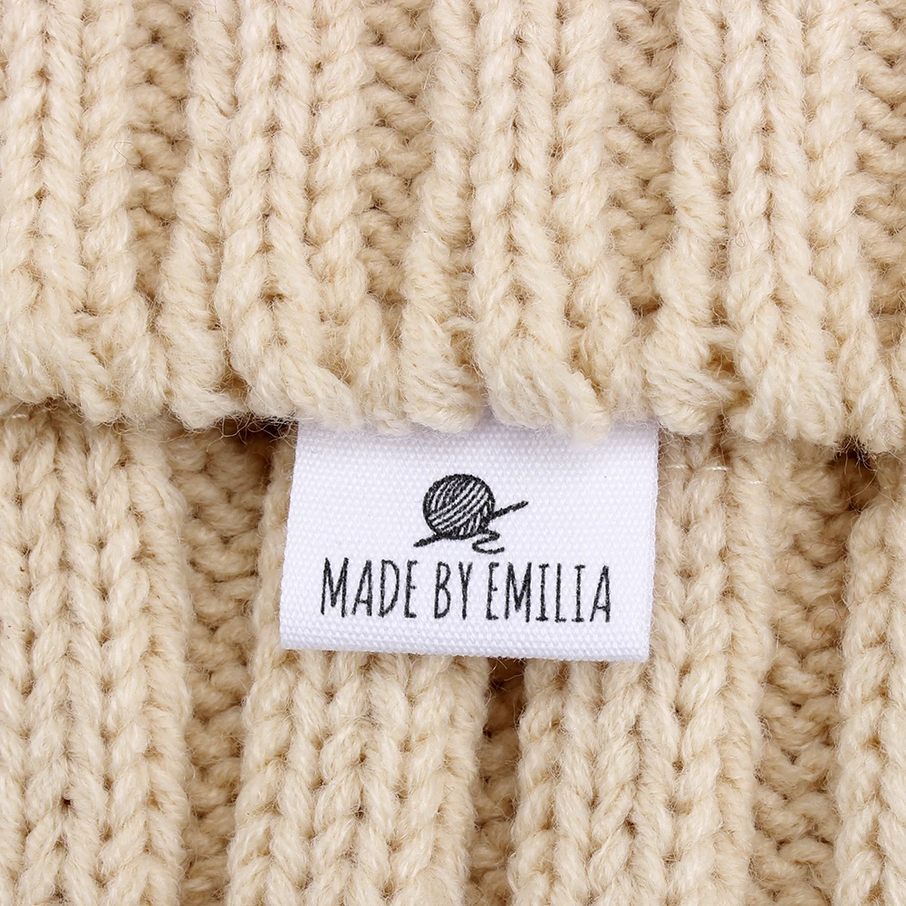 Пользовательская швейная этикетка пользовательские этикетки для одежды