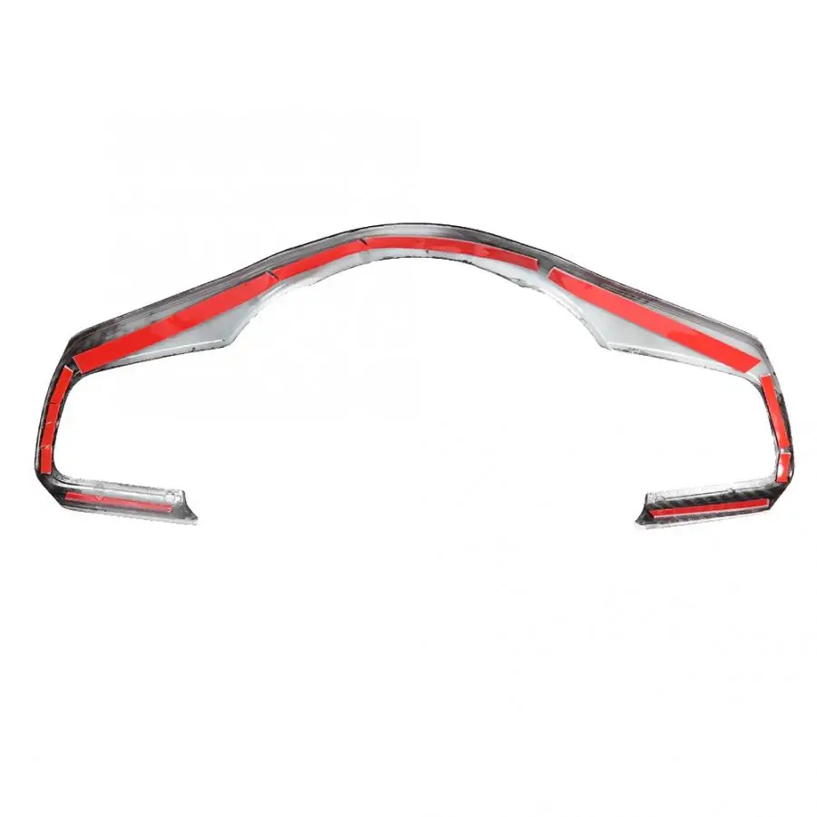 Стильная наклейка на руль автомобиля из углеродного волокна декоративный чехол