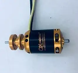 only motor 4300KV QX-MOTOR абсолютно Дрон DIY 64 мм EDF набор 3800KV 3500KV 2200KV бесщеточный двигатель с 12 лопастями воздуховод вентилятор для части радиоуправляемого самолета - Цвет: only motor 4300KV