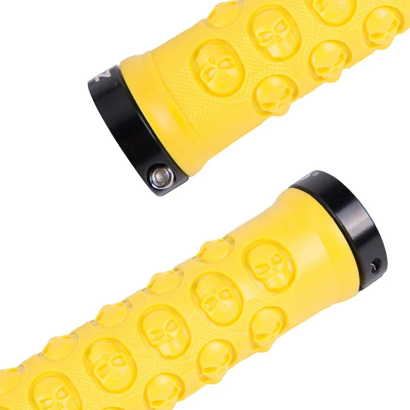 

For Bike Bicycle Handlebar Grips Lock-on Anti-slip End Cups Bike Grips Mountain Bike Handle bar Grips for Scooters Road Mountain
