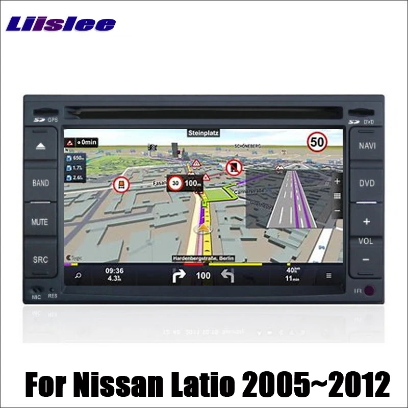Автомобильный радиоприемник для Nissan hiso 2005 ~ 2012 Аудио Видео Wifi стерео CD DVD плеер GPS