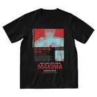 Футболка мужская с коротким рукавом, смешная Аниме Манга макима, красный топ в стиле хип-хоп, с Бензопилой