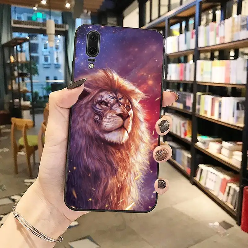 

lion King of the Tiger Forest animal Phone Case For Huawei honor Mate P 10 20 30 40 Pro 10i 9 10 20 8 x Lite