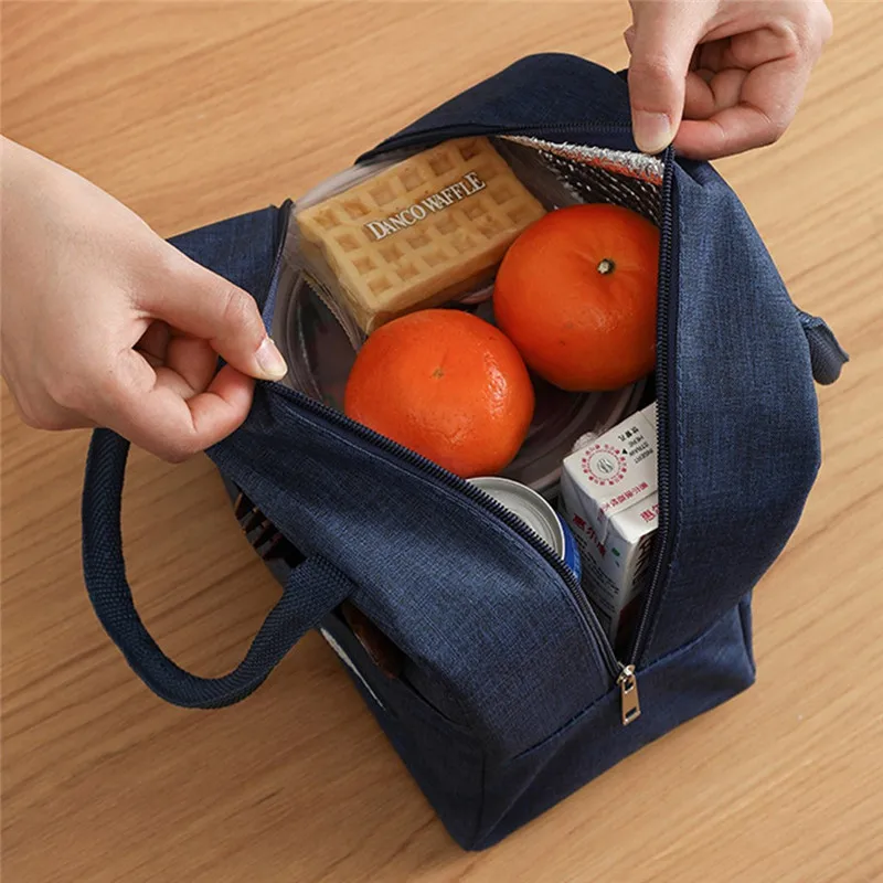 Lunch Bag Insulated Cold Solid Picnic Carry Case Thermal Portable Box Bento Pouch Container Food Storage Bags | Дом и сад