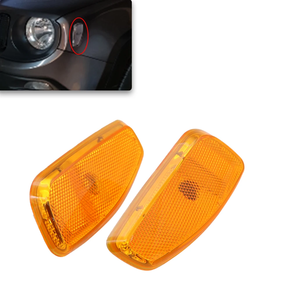 Пригодный для Jeep Renegade 2015 2016 2017 2018 2019 Хромированный Светодиодный светильник с