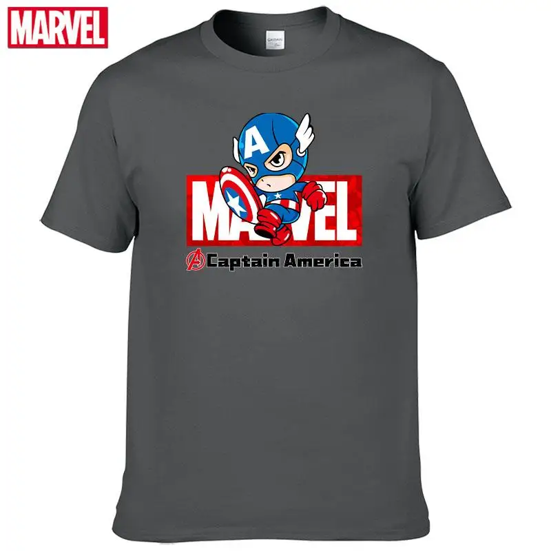 Футболка мужская с принтом мстители Стив Роджерс Капитан Америка | Мужская