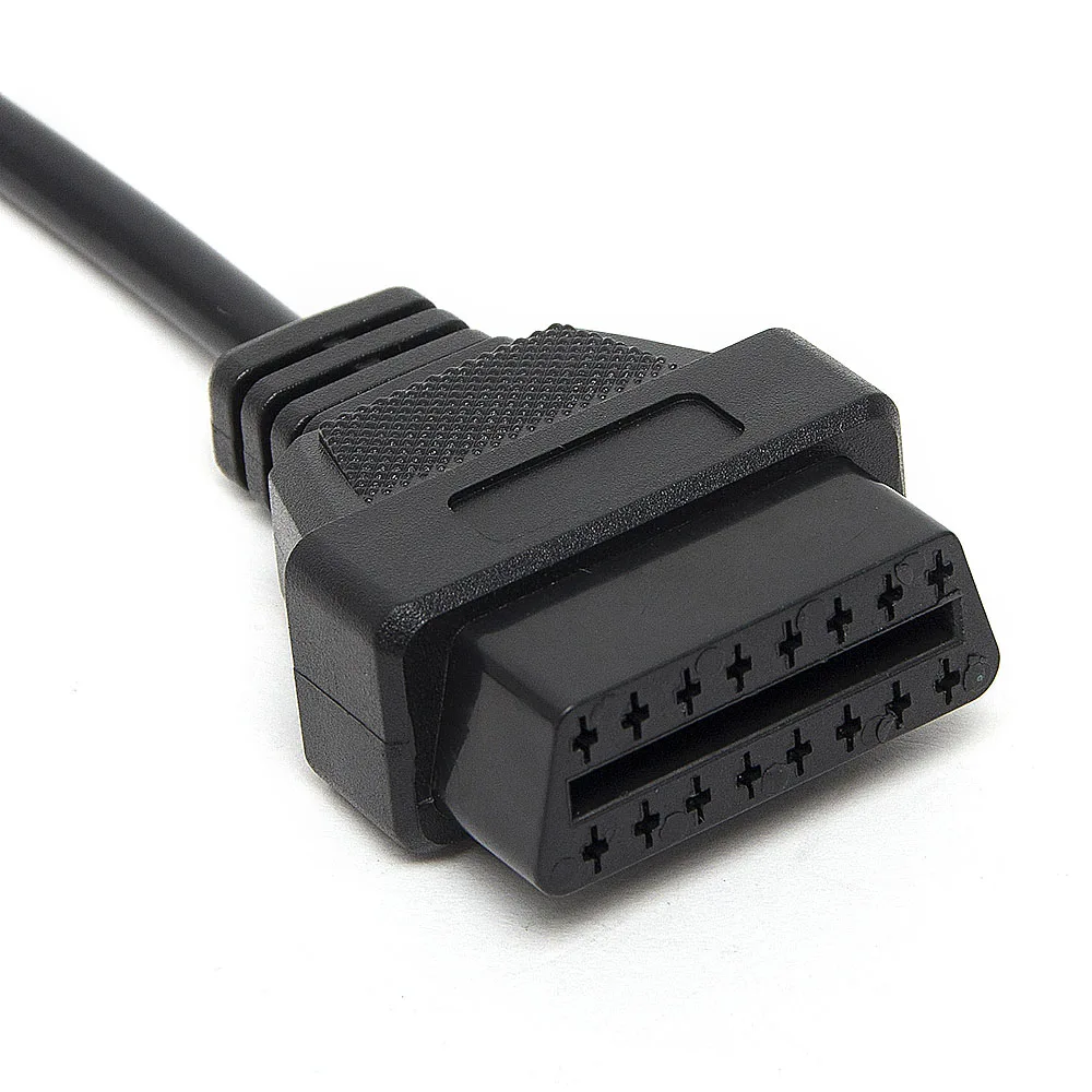 Высококачественный разъем OBD2 для Nissan 14 Pin-16 Pin OBD OBDII адаптер 14Pin автомобильный