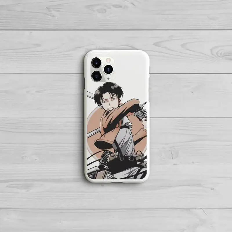 

Japan anime attack on titan Phone Case Candy Color for iPhone 11 12 pro XS MAX 8 7 6 6S Plus X 5S SE 2020 XR