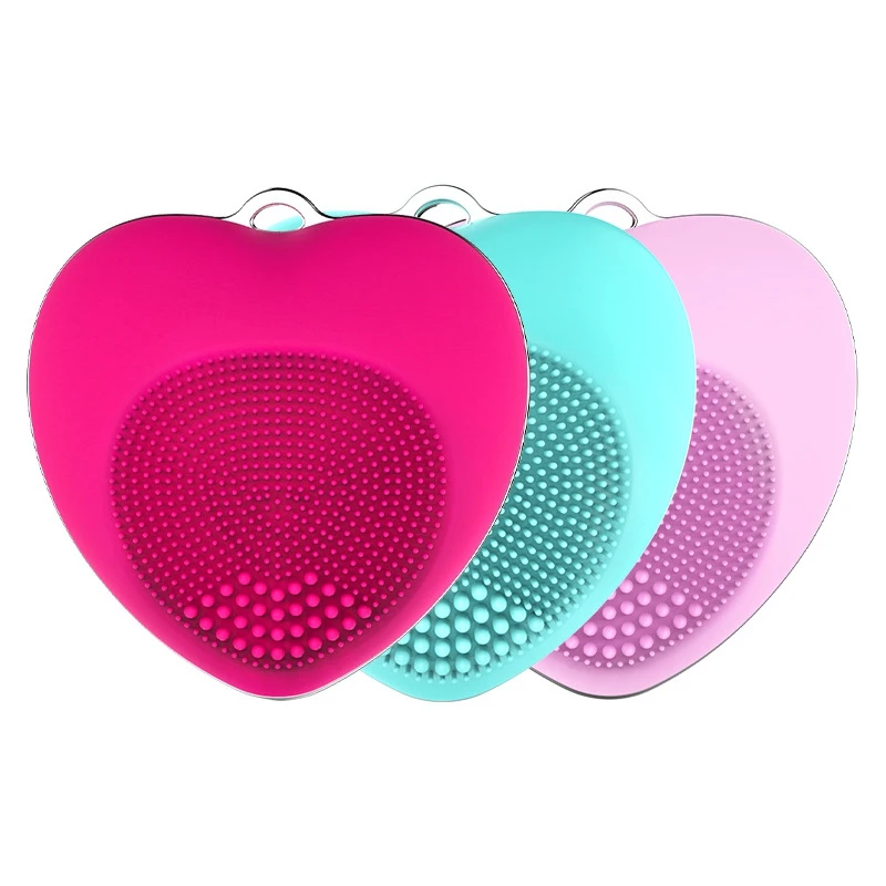 Хит! Мини-моющее средство для сердца водонепроницаемая электрическая щетка