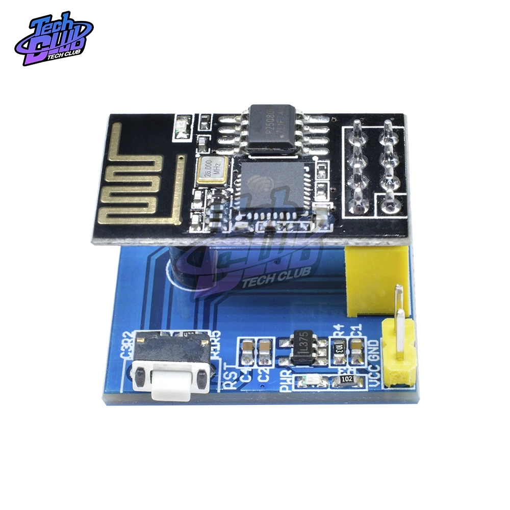 Модуль датчика температуры и влажности ESP8266 DS18B20 модуль ESP01 Wi Fi NodeMCU для Arduino умный