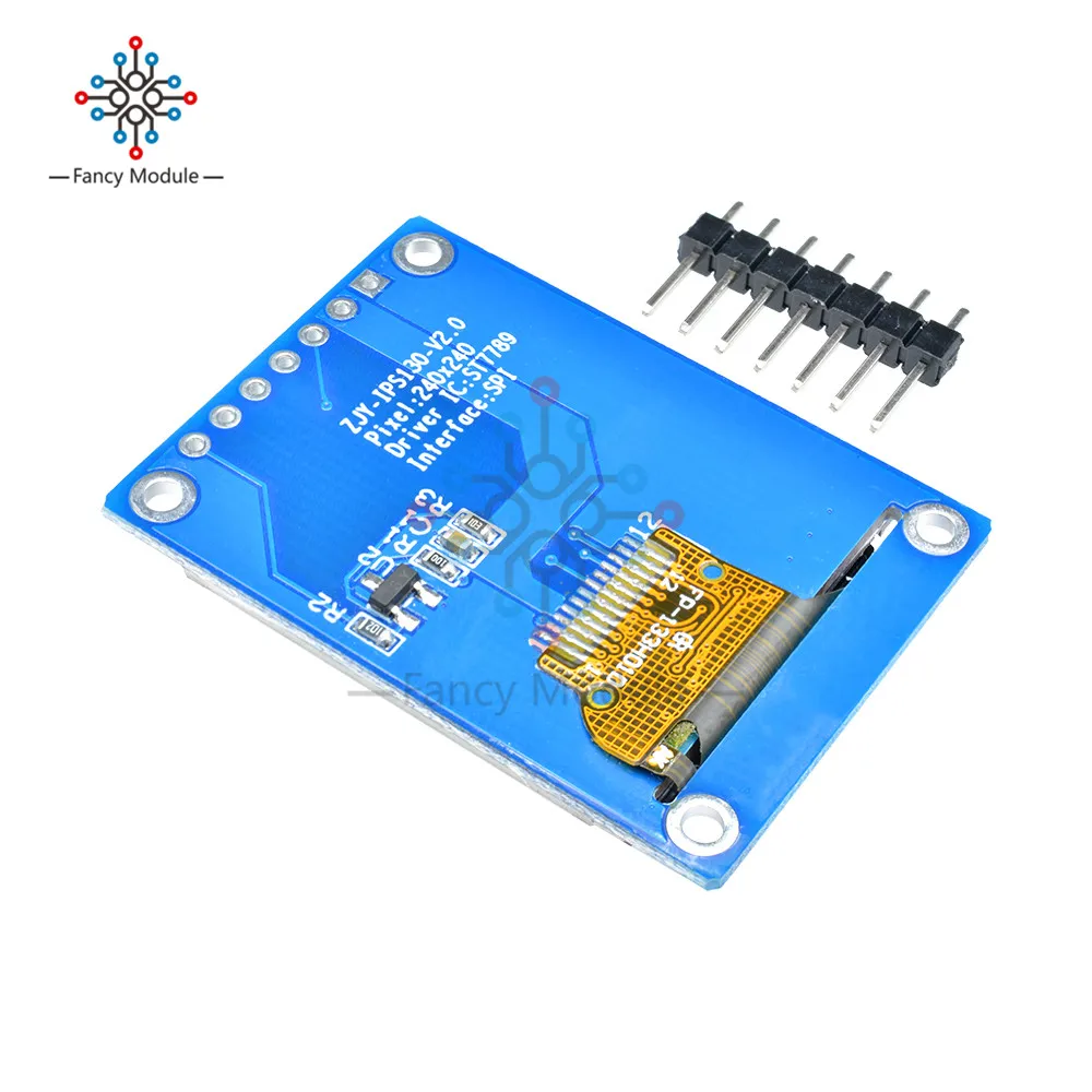 Полноцветная плата модуля 1 3*240 SPI TFT IPS с ЖК-дисплеем 240 дюйма привод ST7789 IC замена OLED
