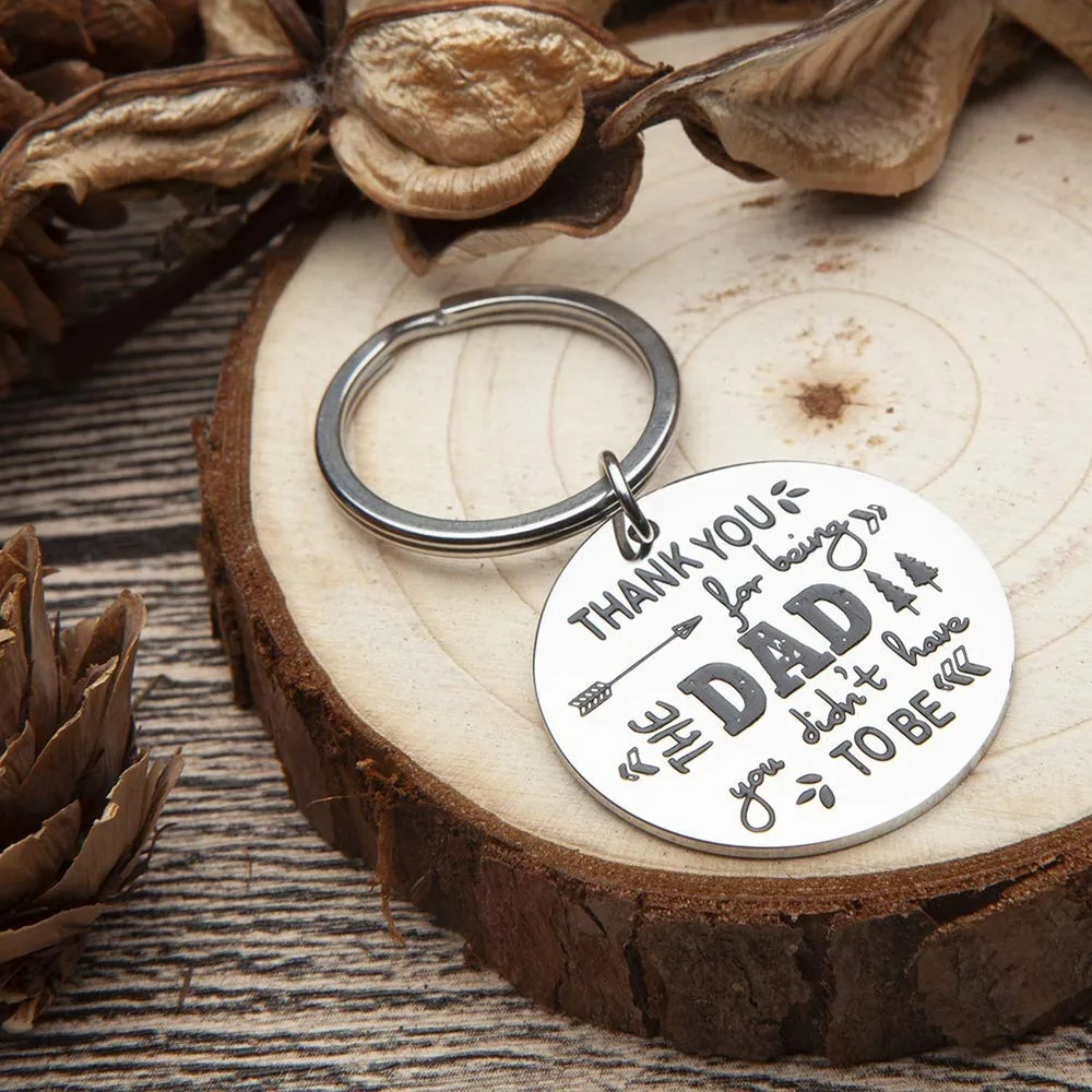 Подарок на день отца для папы подарок рождения брелок шага спасибо за то что вы