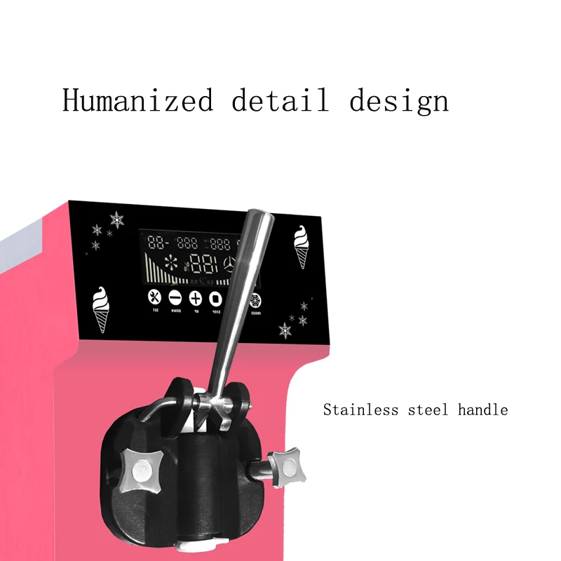 Настольная машина для приготовления мягкого мороженого устройство десертов с