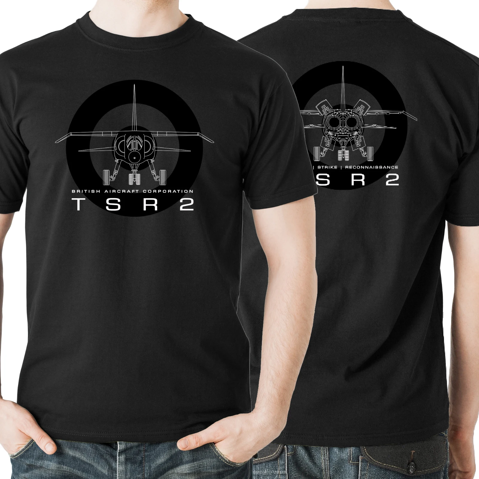 

British Aircraft Corporation TSR2 Bombers Aviation Themed T-Shirt. Summer Cotton Short Sleeve O-Neck Mens T Shirt New S-3XL