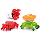 Аксессуары для жевания, Интерактивная Нетоксичная игрушка для собак, 1 шт., паук, форма краба, товары для домашних животных