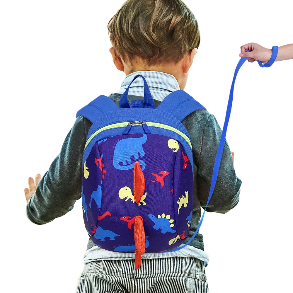 Детские рюкзаки с 3D рисунком из мультфильма анти потеря школьный рюкзак для