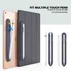 Портативный чехол-держатель с карманом для ручки для iPad 10, Apple Pencil 1, 2, мягкий силиконовый Магнитный защитный чехол