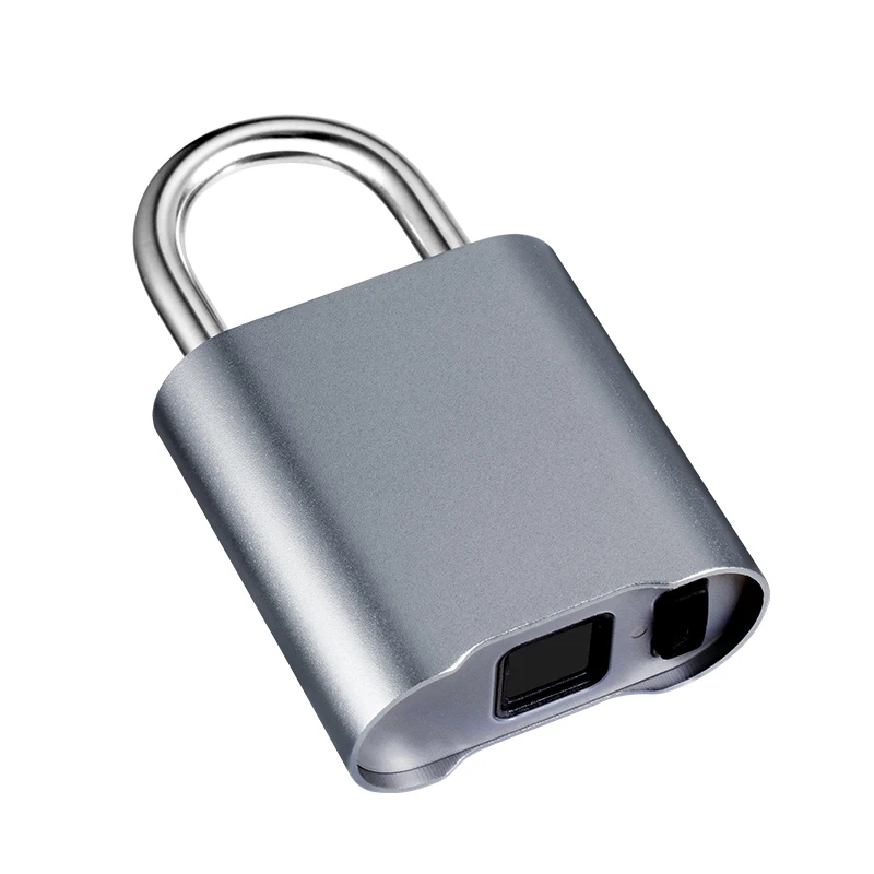 1pcs Умный БЕСКЛЮЧЕВОЙ Bluetooth замок отпечатков пальцев IP65 Водонепроницаемый Cerradura Противоугонный замок с защитой от отпечатков пальцев замок для двери багажный замок - Цвет: 1pcs