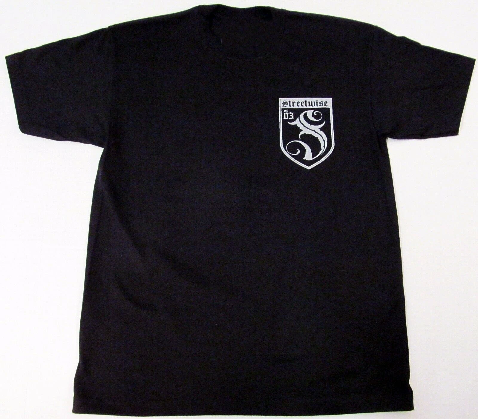 STREETWISE S CREST Футболка городская уличная мужская 3XL черная Назад в будущее Pulp fiction