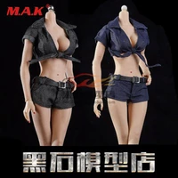 16 female soldiers modern urban white collar clothes killer clothes cool clothing suits fit 12inch